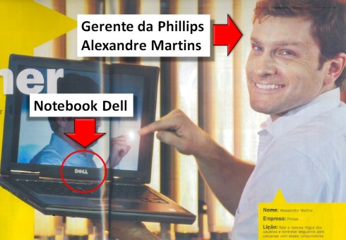 Alexandre Martins e o notebook Dell